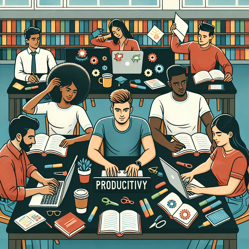 dicas de produtividade focadas em estudantes universitários