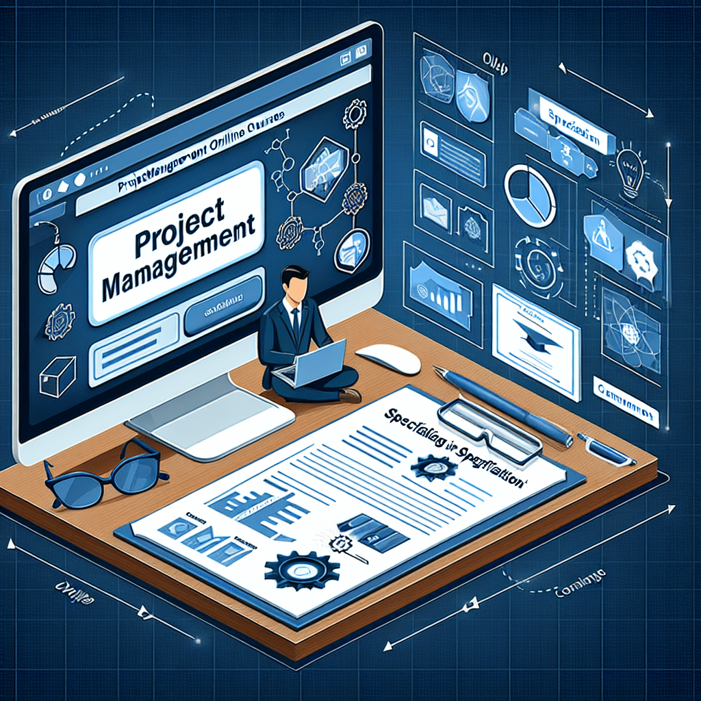 como se especializar em gestão de projetos através de cursos online