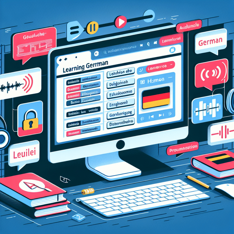 aprender alemão online gratuito: recursos e dicas