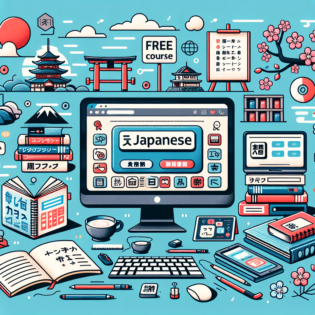 cursos de japonês online grátis: recursos e sugestões