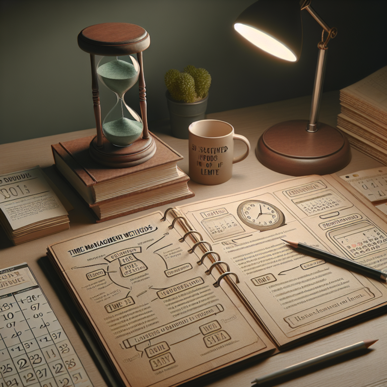 métodos de organização de tempo para aprender