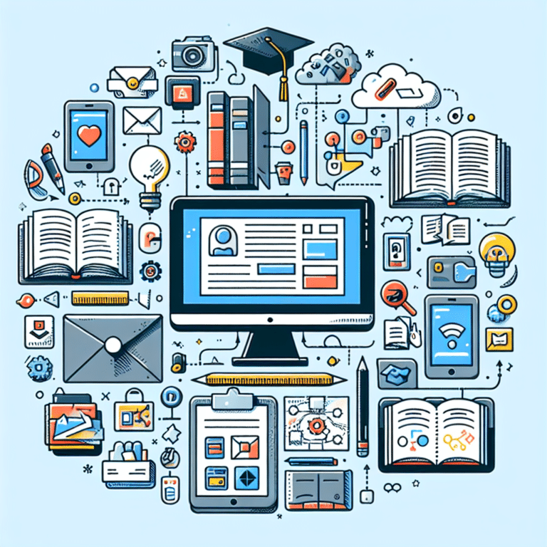 como organizar materiais de estudo digital