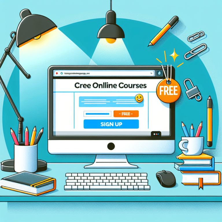 como se inscrever em cursos online gratuitos: um passo a passo