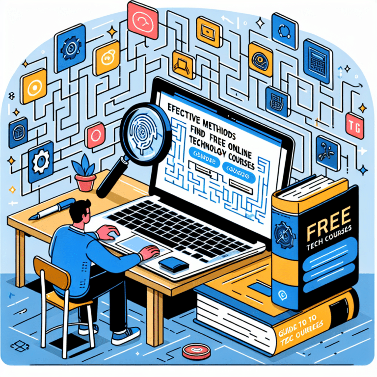 métodos eficazes para encontrar cursos online gratuitos de tecnologia